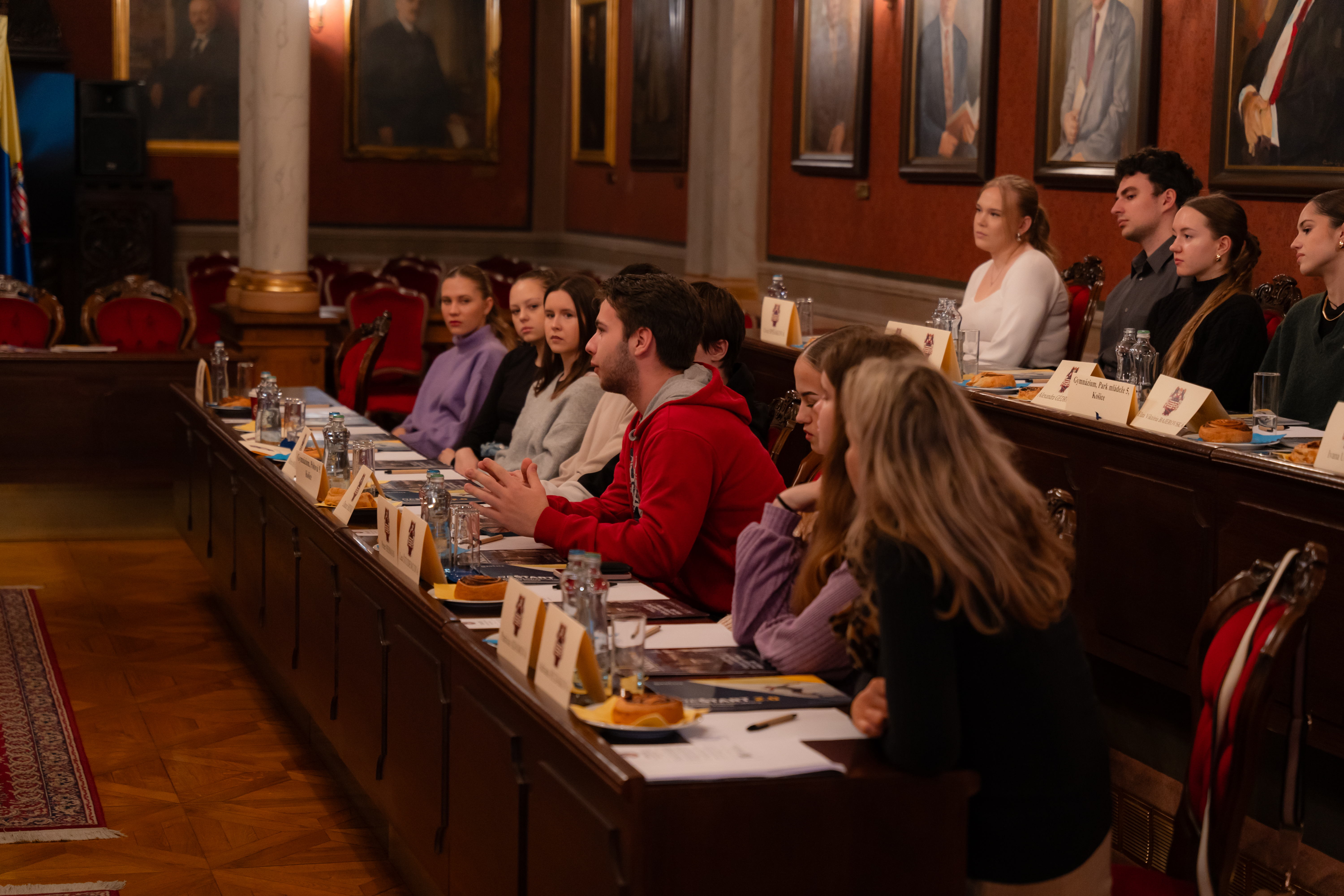 Prijatie studentov v Historickej radnici-13